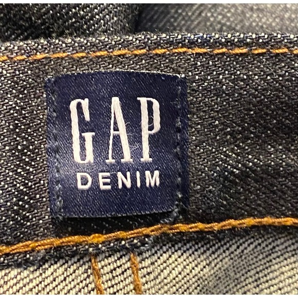 GAP Denim Skinny Fit Jeans Men's 36x32 Dark Wash Classic Style Men's Pants NWOT - Picture 3 of 12
